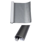 2 шт., автомобильные виниловые наклейки из углеродного волокна