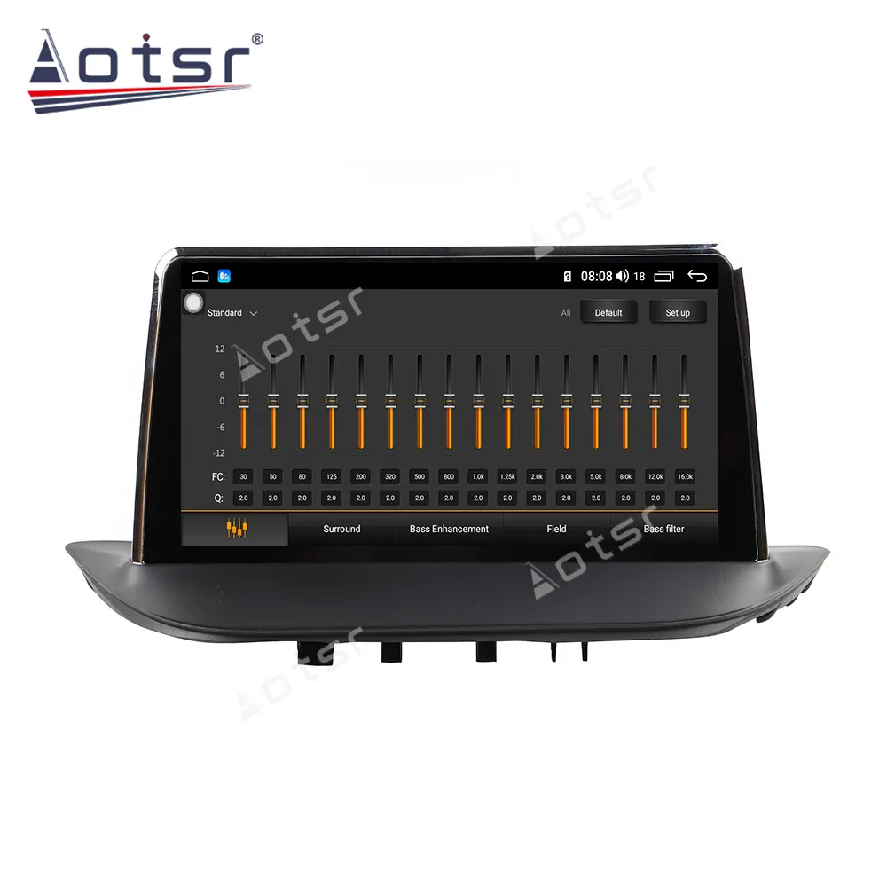 Автомобильный радиоприемник AOTSR Android 9 для Peugeot 308 308S 408 2008 2014 мультимедийный плеер
