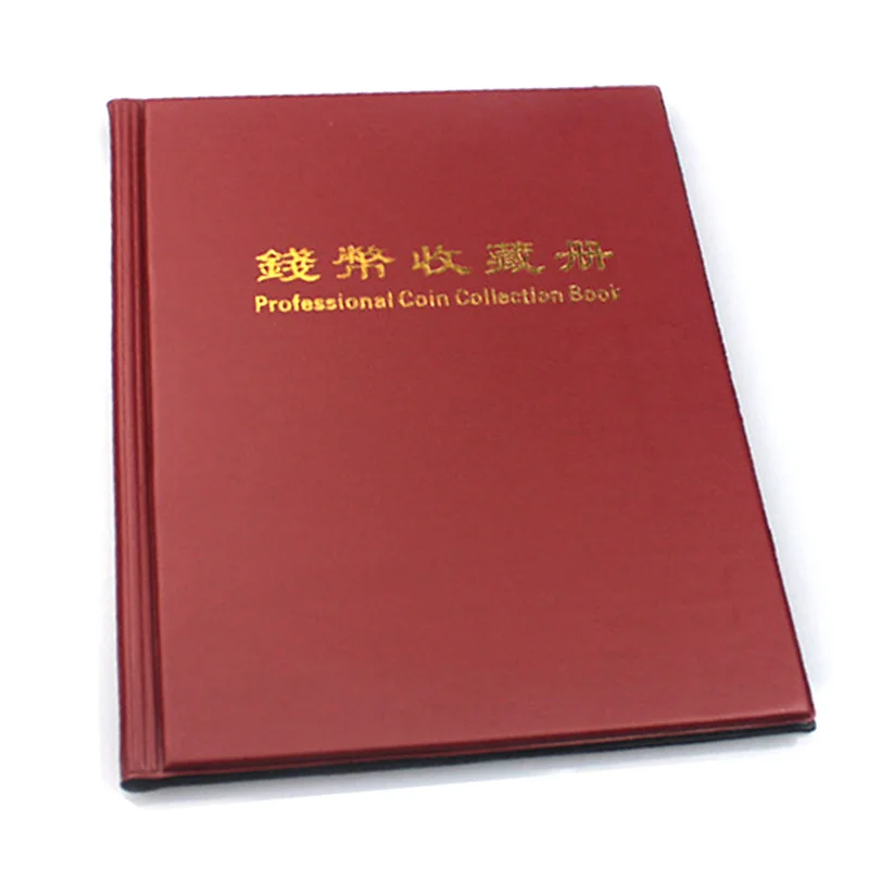 Альбом для монет PCCB 200 шт. картона высокое качество Профессиональная Книга