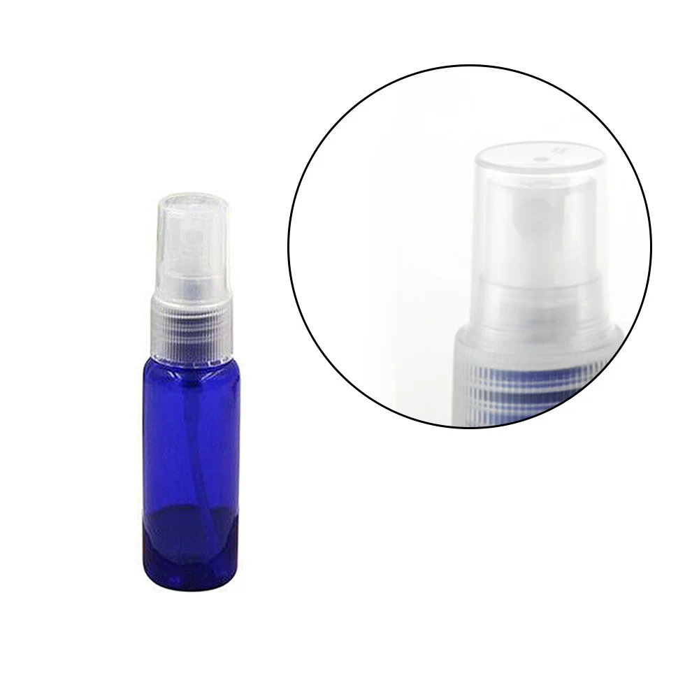 

30/100ml Women Blue Spray Plastic Bottle Essential Oil Liquid Aromatherapy Dispenser Fine Mist Atomizer Cosmetic Container