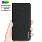 Чехол-книжка для Xiaomi Redmi Note 10, 10t, 10s, 9S, 9 Pro, 8, 9T, 7, 7S, Note 6 Pro, 5A, 4X, мобильный телефон, кожаный