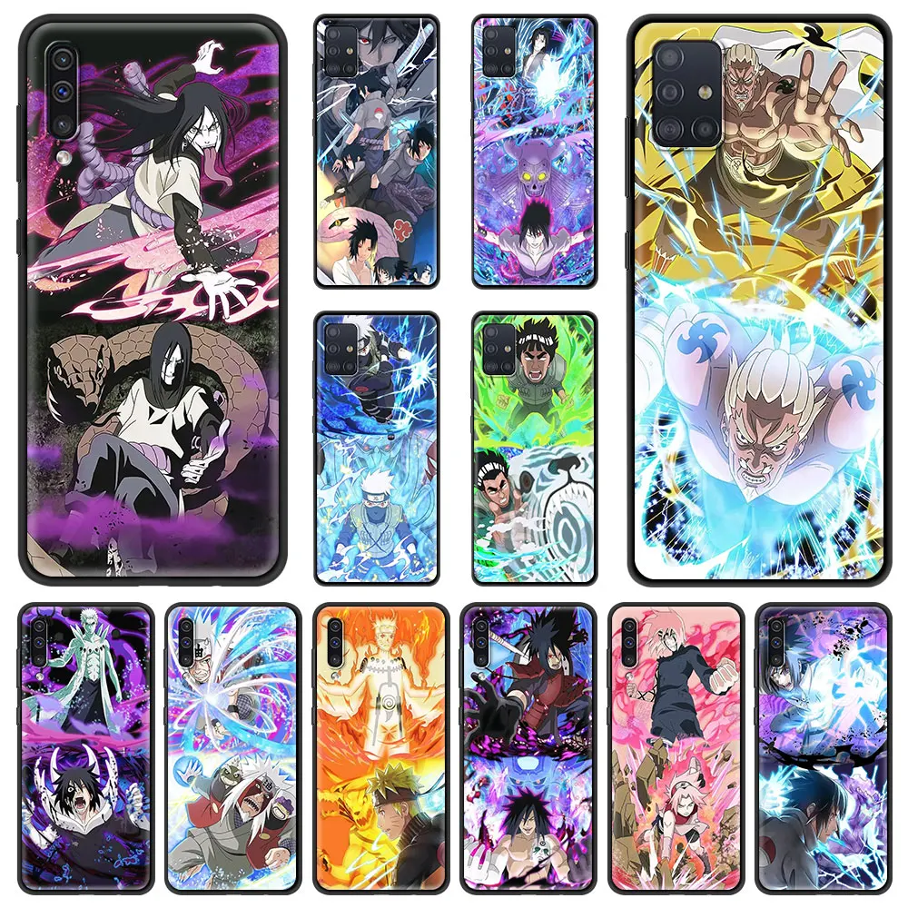 

Чехол для телефона с аниме Какаси-Акацуки-Саске для Samsung Galaxy A50 A10 A20 A30 A40 A70 A20S A20E A02S A12, мягкий матовый чехол