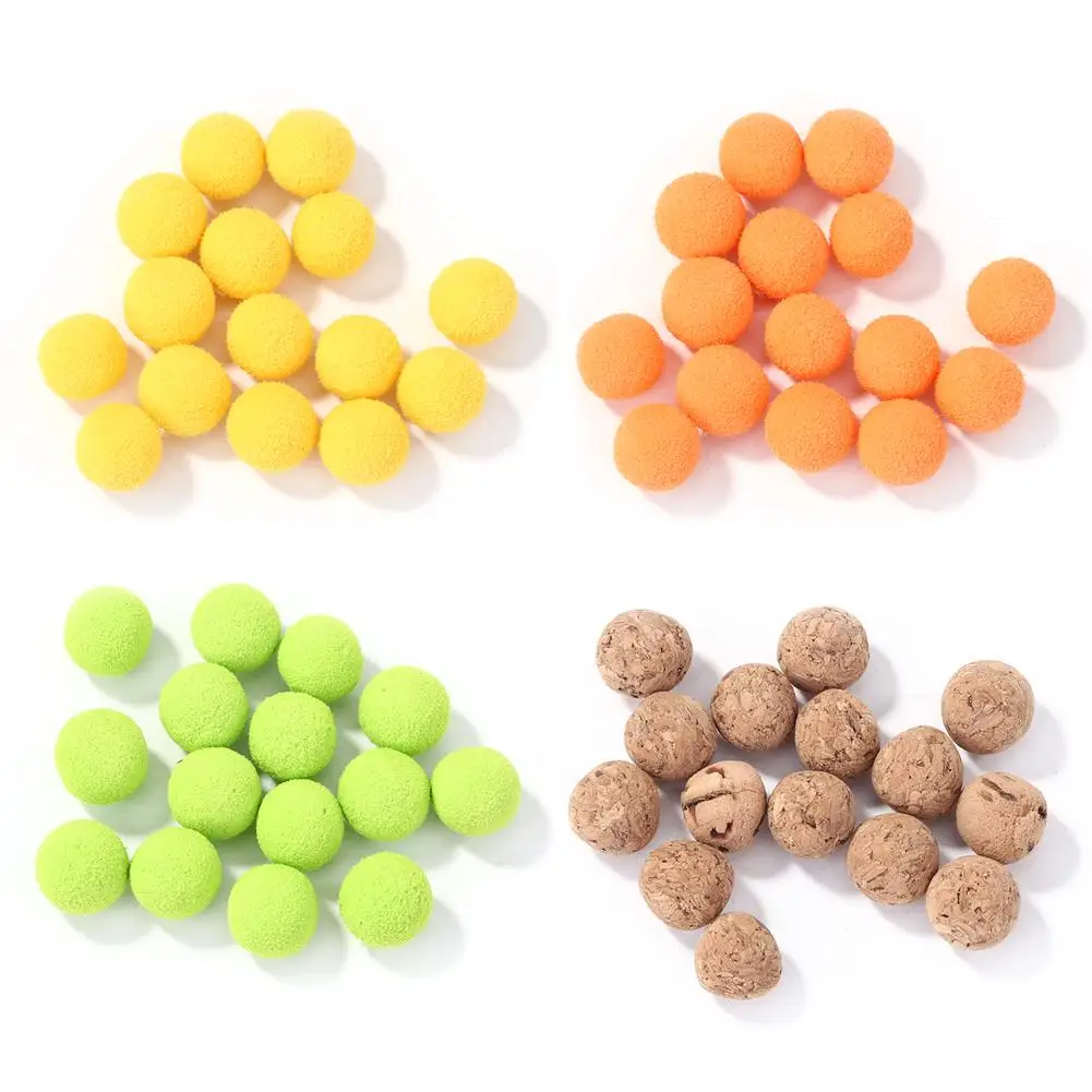 15 шт. Карп рыболовные приманки пены Pop Up бойлов волос Rig крючка снасти аксессуары