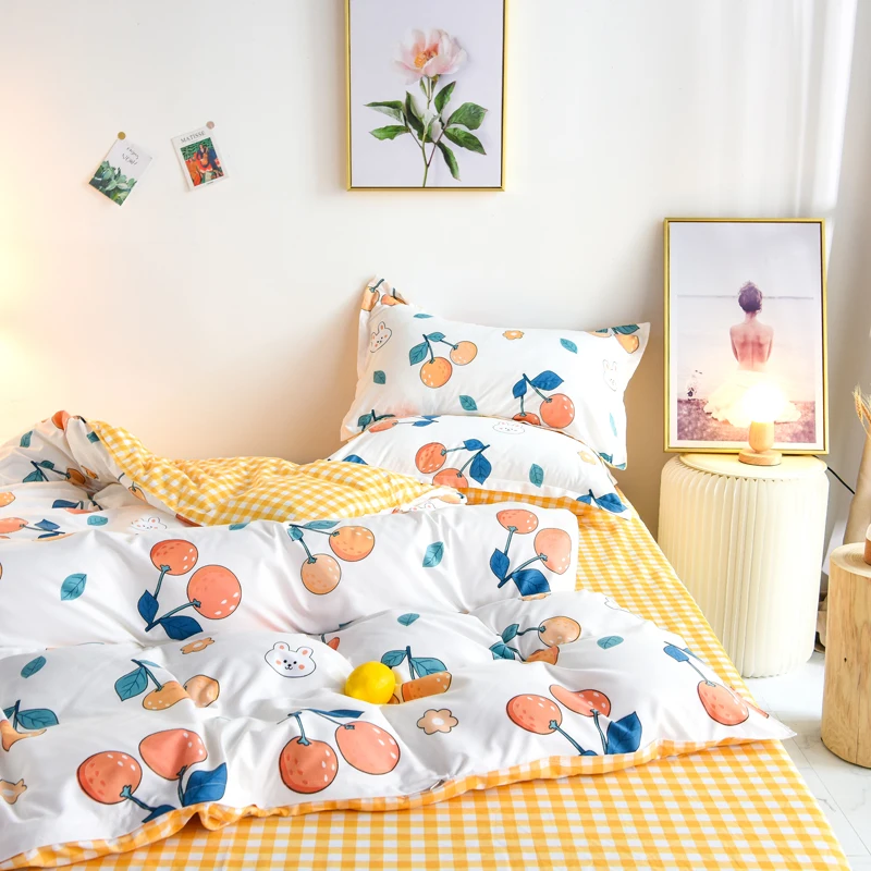 Комплект постельного белья из 3/4 предметов постельное белье в скандинавском