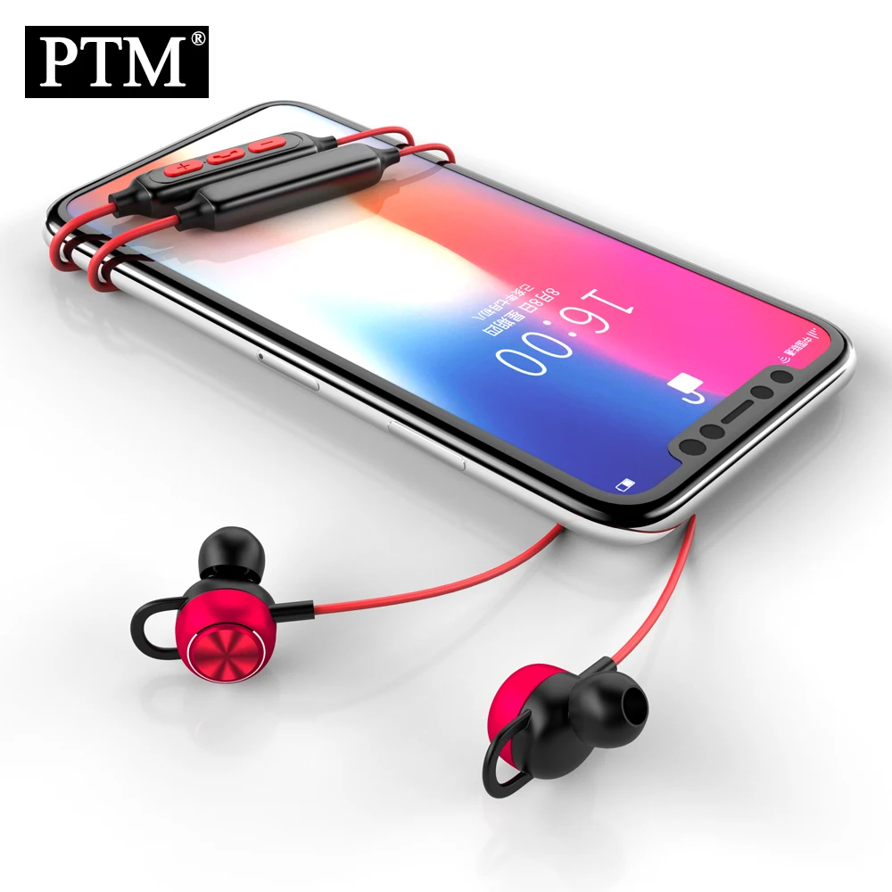 PTM V2 беспроводные Bluetooth наушники 3D стерео игровая гарнитура шейные спортивные бас