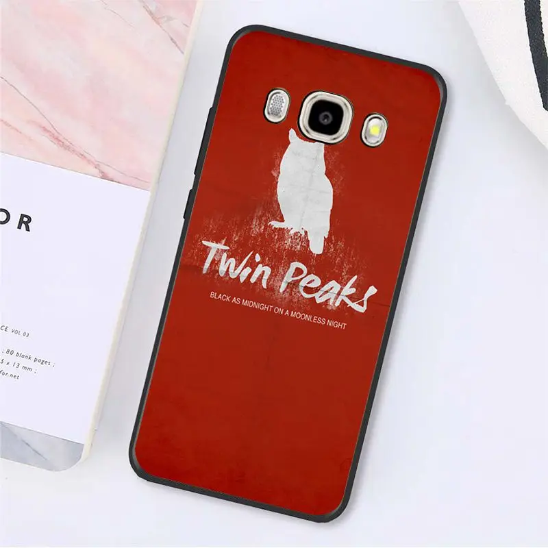 MaiYaCa чехол Добро пожаловать в Твин Пикс чехол для телефона для samsung Galaxy J7 J6 J8 J4 J4Plus J7 DUO J7NEO J2 J7 Prime