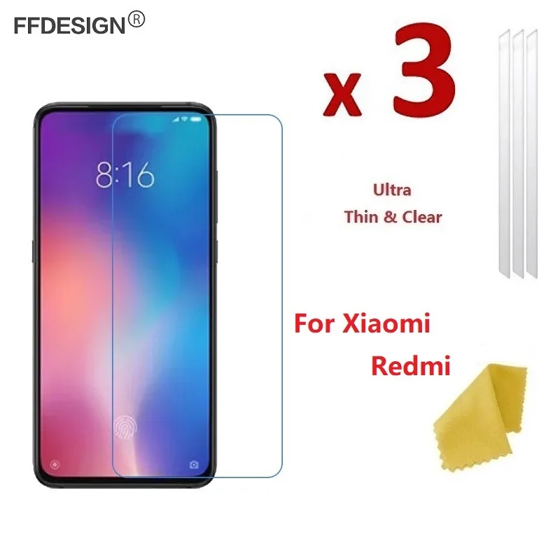 

3x Protective Screen Protector Film For Xiaomi Mi 9T Pro A3 A2 Lite Redmi Note 8 Pro K20 Pro (Not Glass) Screen Protection Foil