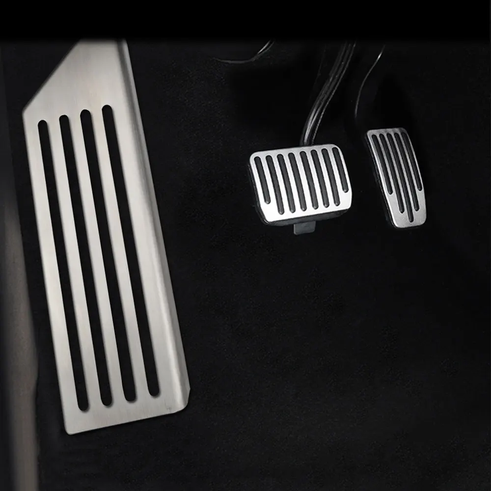 

Ножная педаль из алюминиевого сплава, акселератор газа, топливного тормоза, упор для педали, аксессуары для стайлинга автомобиля Tesla Model 3