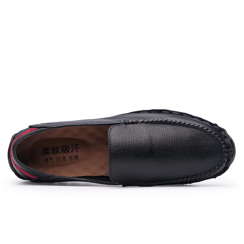 Brand New Fashion Men Loafers Genuine Leather Casual Shoes High Quality Adult Moccasins Driving Male Footwear * | Обувь