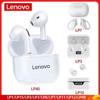 lenovo lp1lp1slp2lp3lp6lp7lp11lp12lp40 tws earphone bluetooth 5 0 wireless headset waterproof sport earbud headphones
