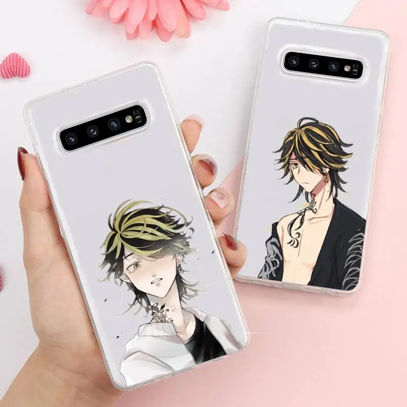 

Tokyo Revengers Japan anime Phone Case Transparent For Samsung Galaxy A S Note 9 10 51 50 71 70 80 20 21 30s ultra plus