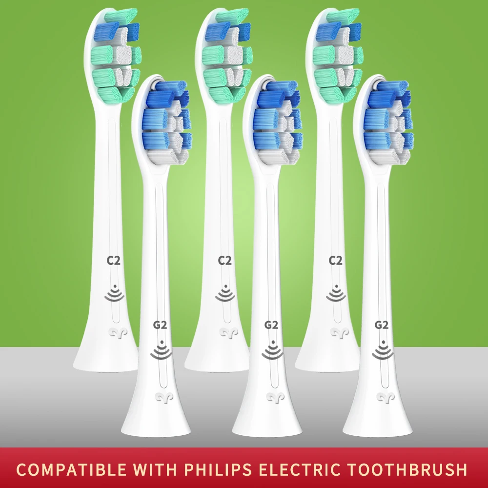 

Зубная щётка головки для Philips электрическая зубная щетка Sonicare Зубная щётка подходит 2 серии, 3 серии, налет Управление, DiamondClean hx6730/3230