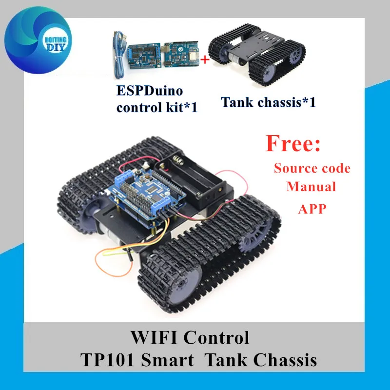 Комплект корпуса робота бака espdu с макетной платой щит привода двигателя