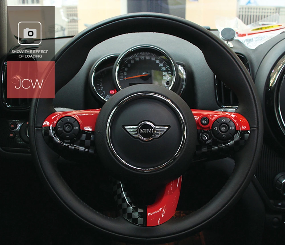 3 шт. чехол на руль автомобиля Юнион Джек наклейка чехол для Mini Cooper One F54 Clubman F55 F56 F60 стиль автомобиля земляк
