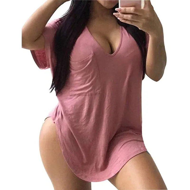 Летняя Новинка 2019 черная шифоновая футболка с коротким рукавом размера плюс XXXL