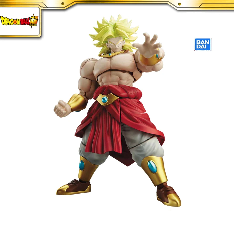 

Bandai genuine assembly Dragon Ball Broli Hand-run model doll collection toy birthday commemorative gift Car desk decoration