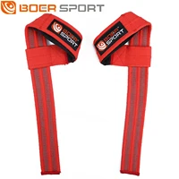 2pcsset weight lifting straps dead lift wrist strap for pull up horizontal bar belt for gym fitness body building training