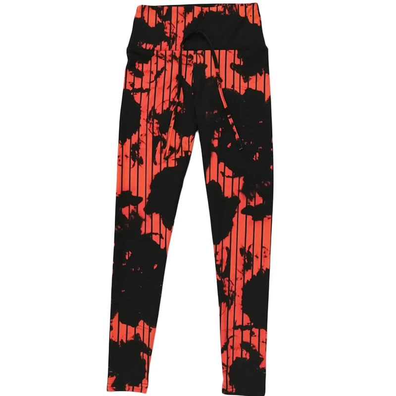

Nice Pop Womens Leggings High Waisted Tummy Control Abstract Splash Ink Jogging Workout Sport Pants Pop 88