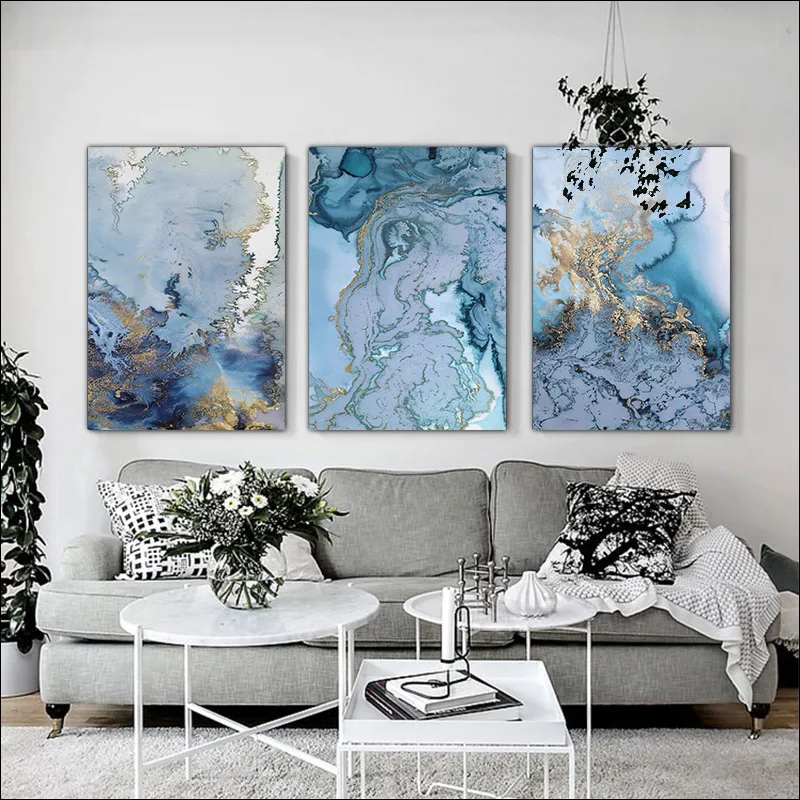 

Modern Abstract Canvas Painting Unframed Painting Framed Poster Frameless Decoration Printing The Beauty of Lines in Ink Painti
