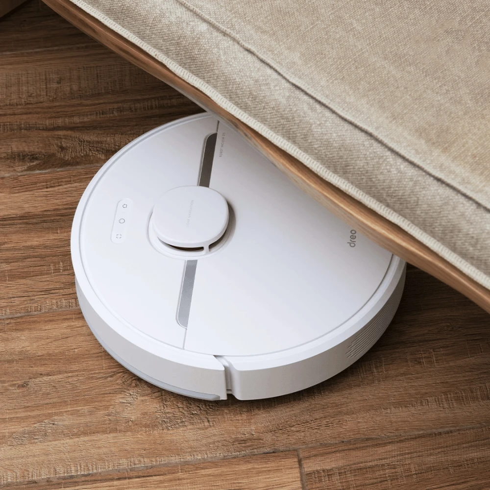 Робот-пылесос Dreame Robot Vacuum D9 White RLS5-WH0 с функцией влажной уборки | Бытовая техника
