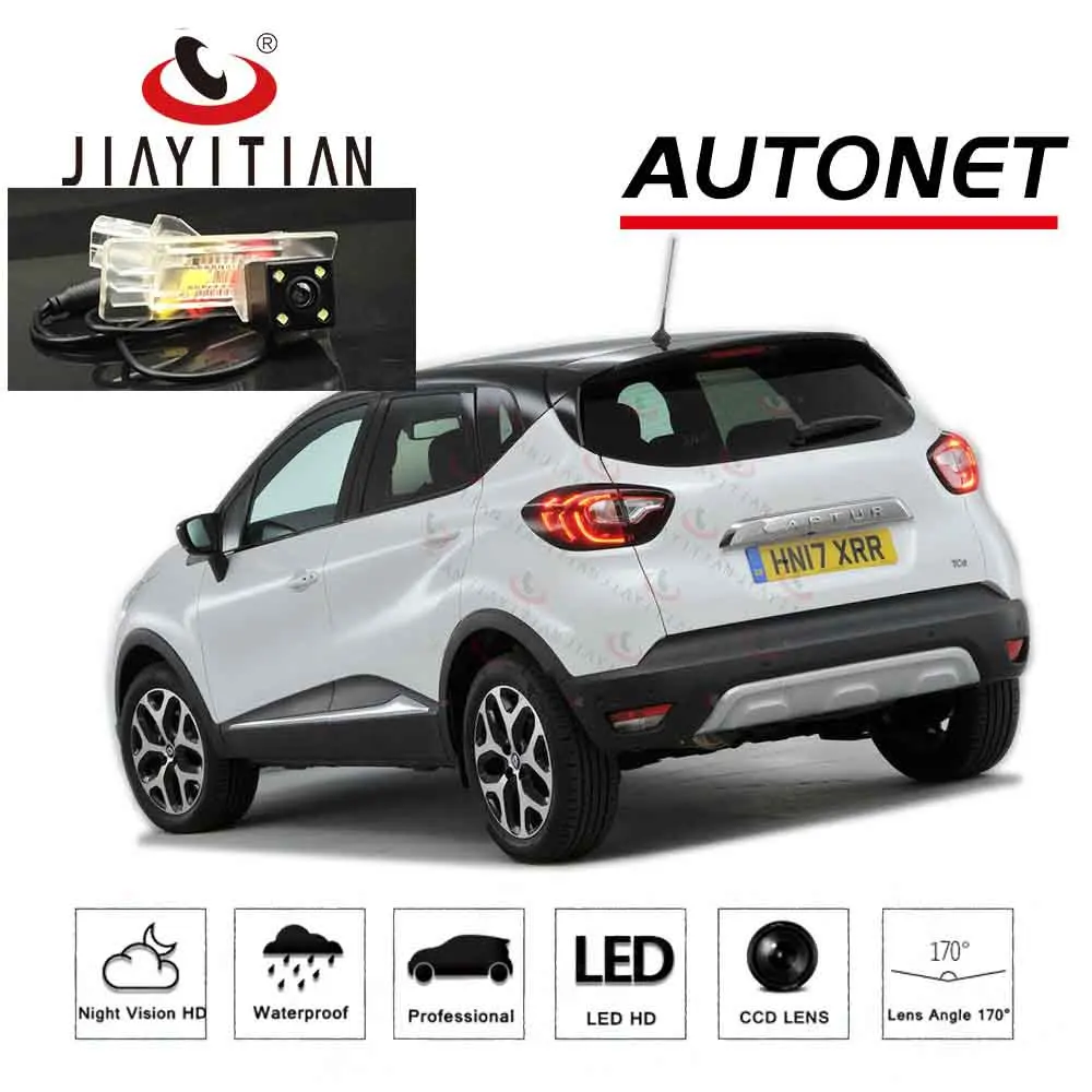 JiaYiTian камера заднего вида для Renault captur samsung QM3 2013~ CCD камера ночного видения камера заднего вида номерного знака