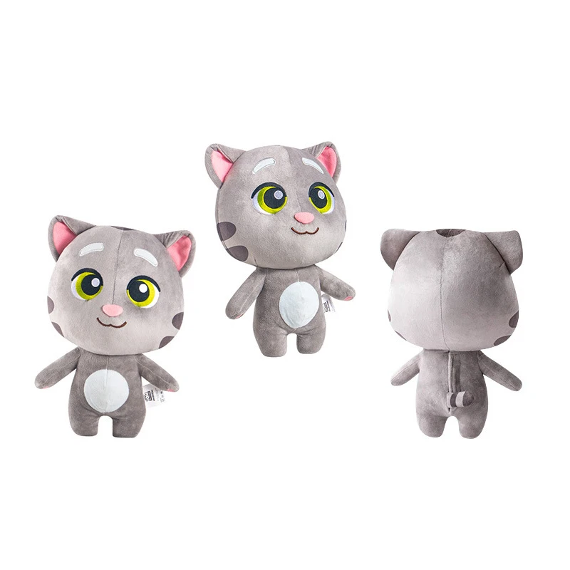 Милый мультяшный Творческий Говорящий кот Том игрушка Плюшевая Кукла подарок