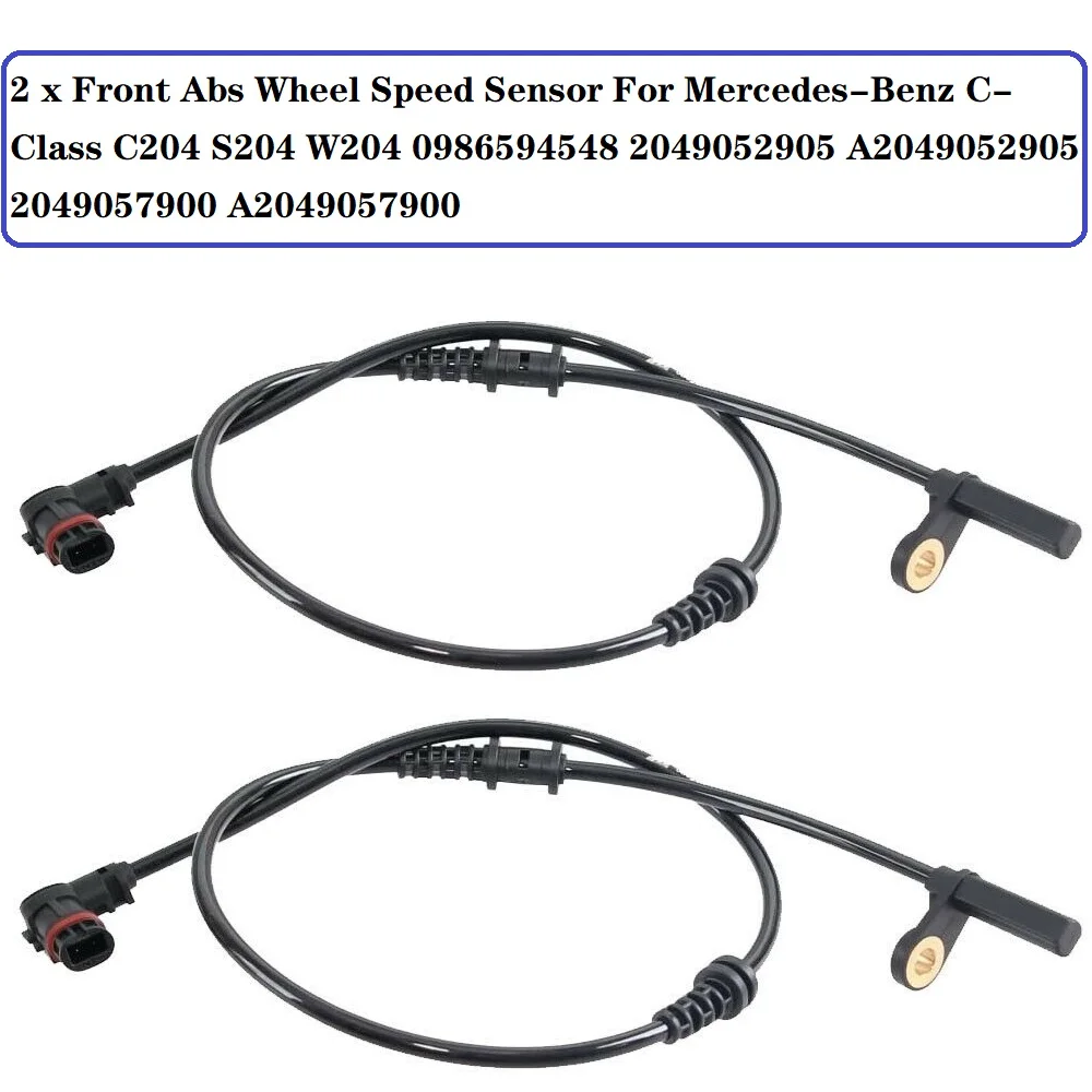 

Датчик скорости колеса из АБС-пластика, 2 или 4 шт., для Mercedes-Benz C-Class C204 S204 W204 A2045400317 0986594548 A2049057900 2049057900