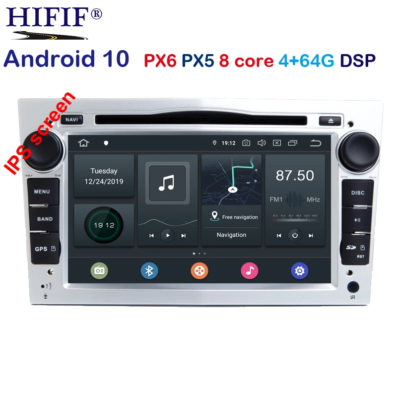 DSP 8 ядер 4G Android 10 0 2 DIN Автомобильный GPS для opel Vauxhall Astra H G J Vectra Antara Zafira Corsa Vivaro Meriva Veda
