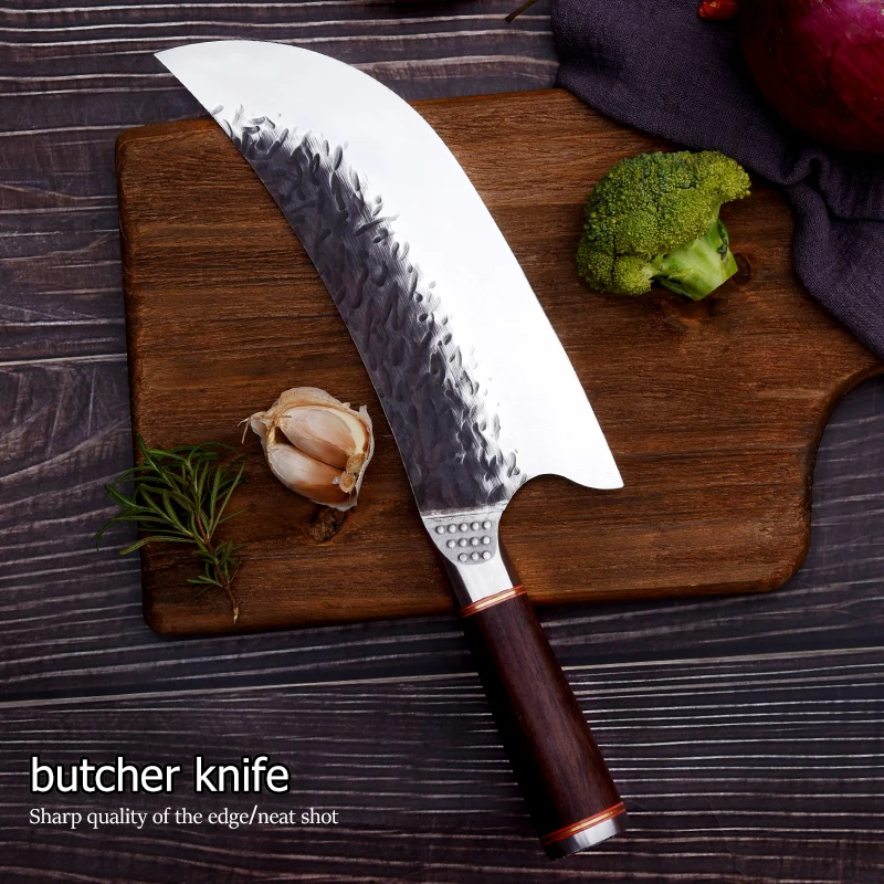 Китайские кухонные ножи мясника кухонный нож ручной работы из нержавеющей стали