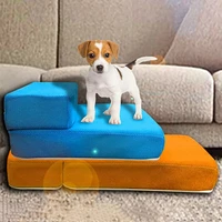 cat dog ramp pet dog cat supplies breathable mesh foldable pet stairs pet bed