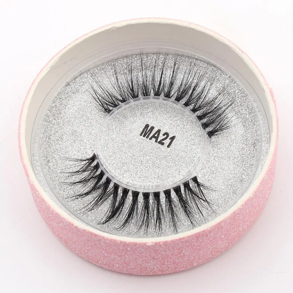 

Flash Girl MA21 Mink Eyelashes 3D Mink Lashes Makeup Eyelash Extension Natural Long False Eyelashes for Wholesale