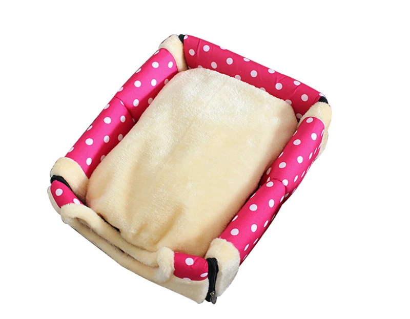 Pet Dog House Nest With Mat Foldable Pet Dog Bed Cat Bed House For Small Medium Dogs Travel Kennels For Cats Pet Products