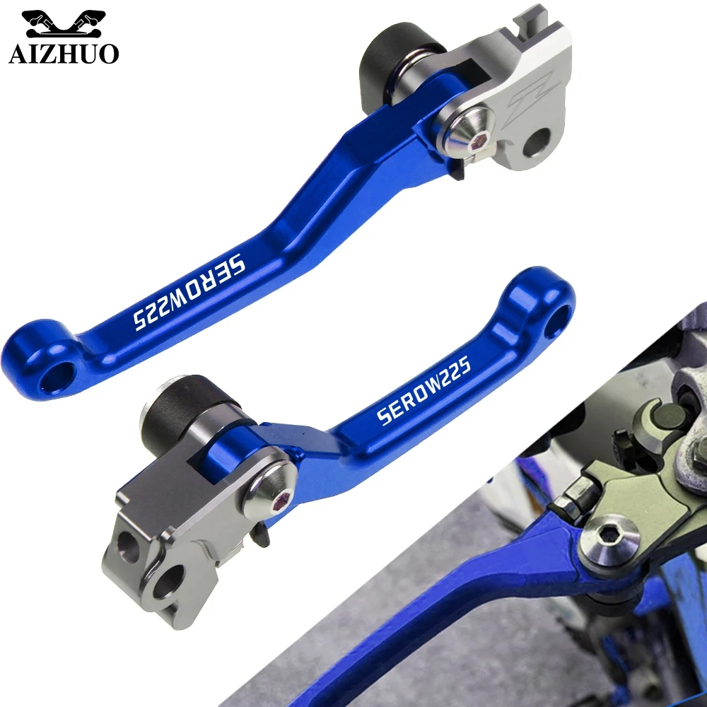 

Motorcycle Pivot Brake Clutch Levers Dirt Pit Bike Levers For Yamaha SEROW225/250 SEROW250 1986-2017 2016 2015 2014 2013 2012