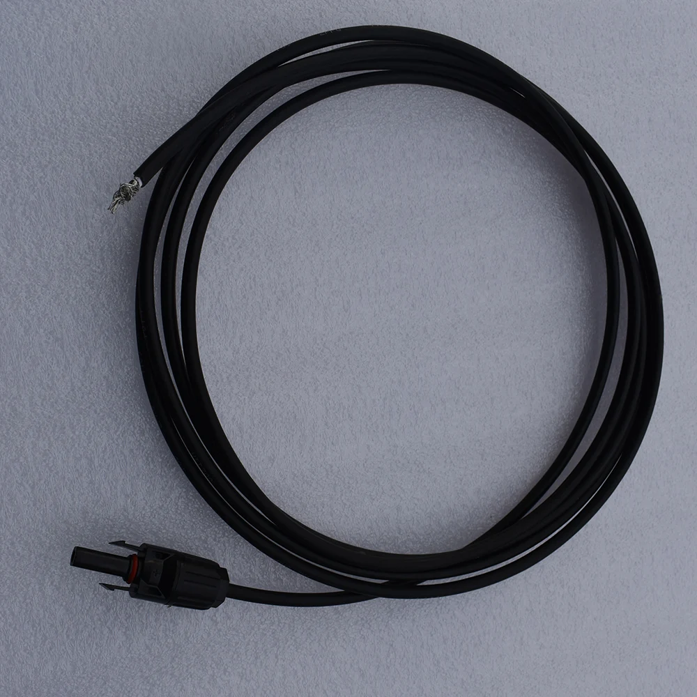 10AWG 1 пара гибких солнечных панелей соединительные удлинительные кабели с
