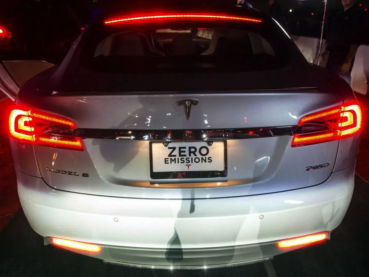 2 предмета в комплекте для Tesla модель 3 S X светодиодный задний бампер отражатель