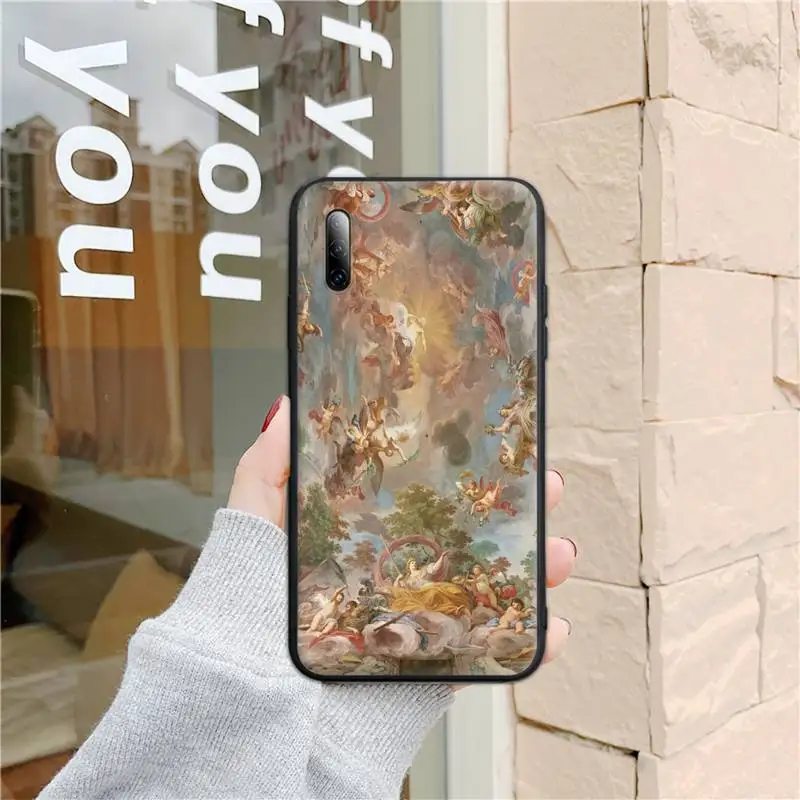 

Renaissance art Painting Phone Case for redmi note 5 5A 6 7 8 9 Pro Max 10 8T Funda Shell