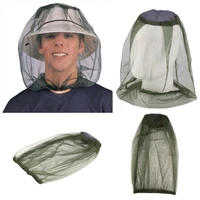 survival travel camping equipment outdoors fishing cap insect proof mosquito proof cap sunscreen veil breathable sunshade mask
