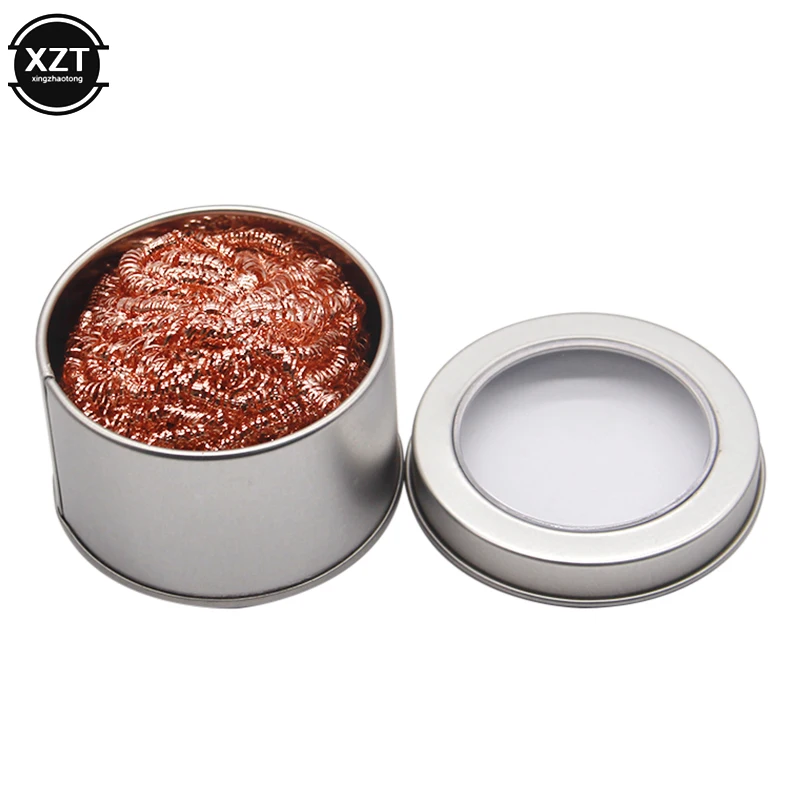 1 шт. отпайка паяльника сетчатый фильтр наконечник насадки для очистки медного