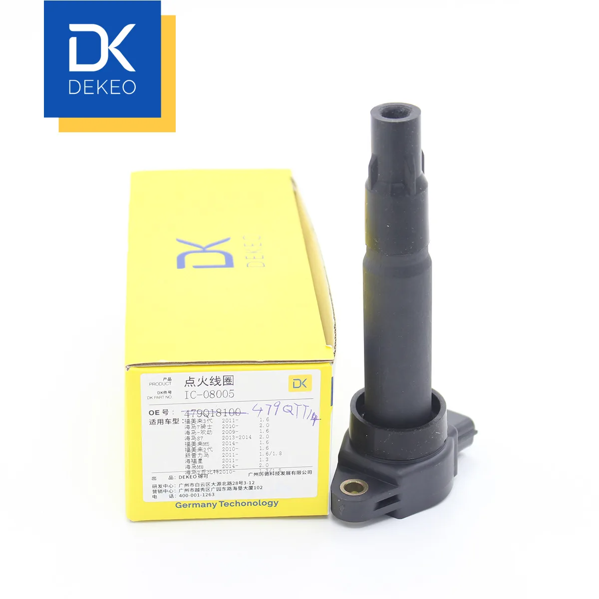 Катушки зажигания DEKEO для Haima 3 7 M3 M6 M8 S5 S7 V70 Family F7 M5 MPV 2 4 Happin Hatchback Freema Qibite M2 479Q18100 |