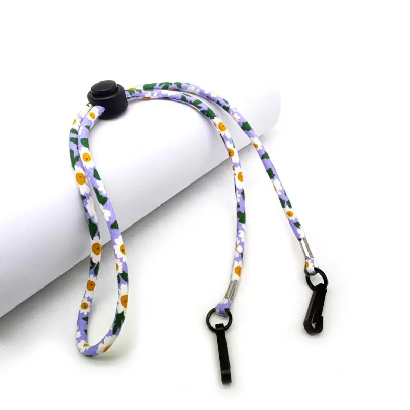 Модная подвесная веревка для маски на лицо с цветами держатель солнцезащитных