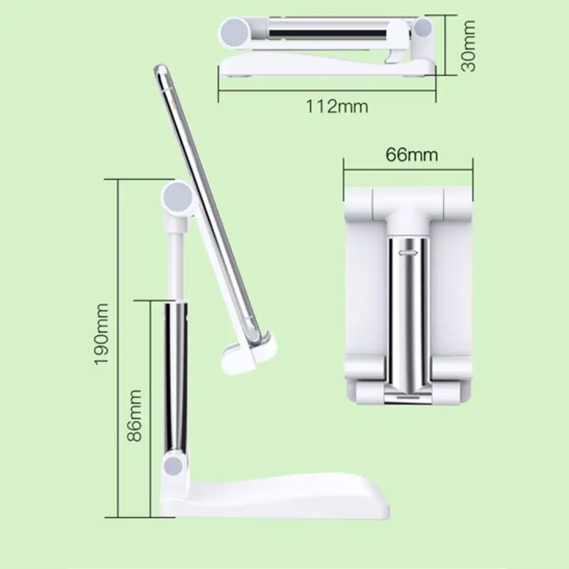 

New Desk Mobile Phone Holder Stand For iPhone iPad Xiaomi huawei Metal Desktop Tablet Holder Table Cell Foldable Extend Support