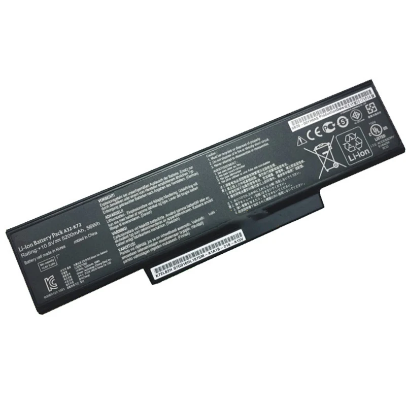HanGreat новый ноутбук Батарея A32-K72 A32-N71 для Asus K73E K73J K73JK K73S K73SV N71 N71J N71JA N71JQ N71JV N71V N71VG N71VN