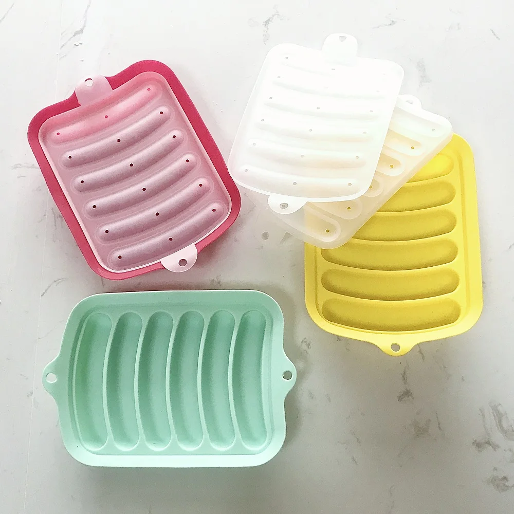 Силиконовая колбасная форма сделай сам горячая собака бургер сделать форму