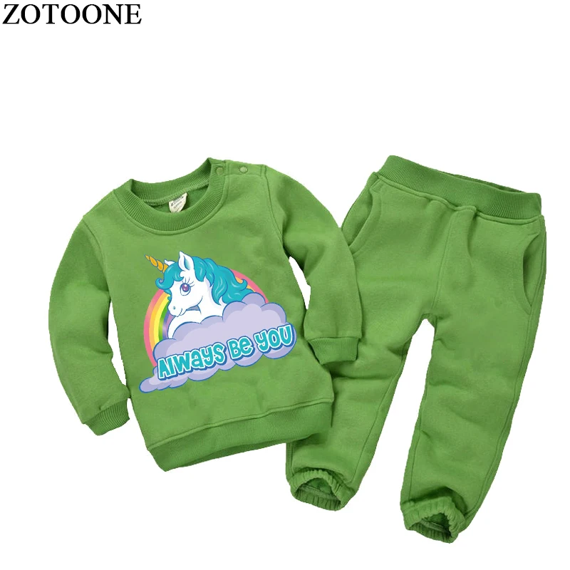 Термопресс ZOTOONE с единорогом для детской одежды | Дом и сад