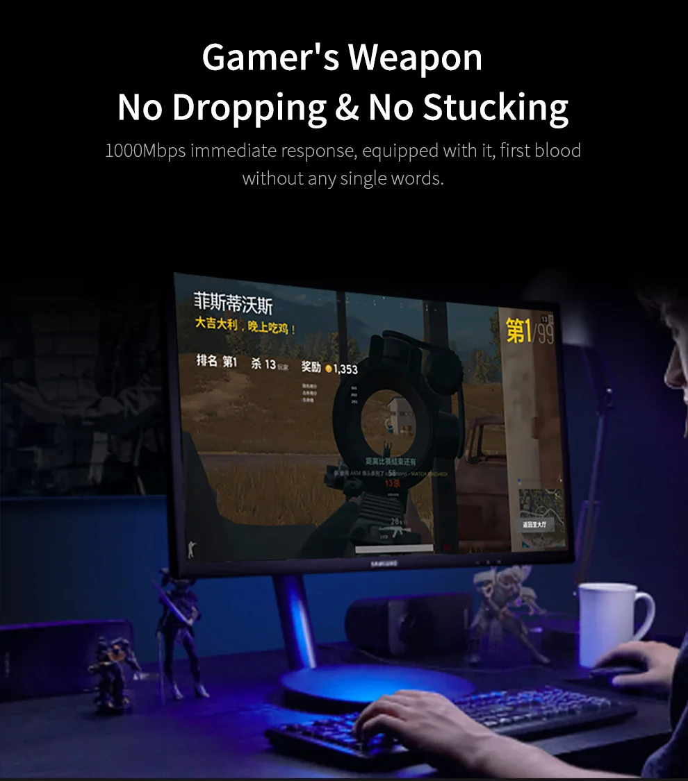 comfast pc computer 1000 gigabit ethernet pci express pci e network controller card 101001000mbps rj45 lan adapter converter free global shipping