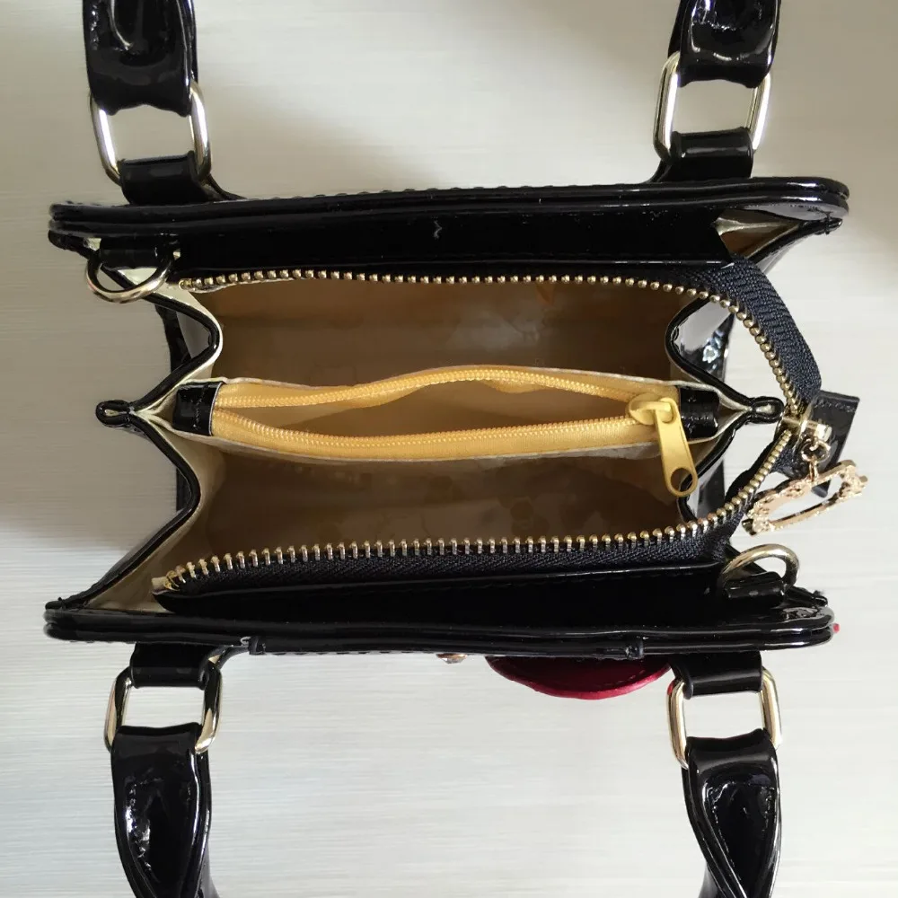 

New cartoon cute sweet portable small bag simple hit color bow one shoulder diagonal square bag