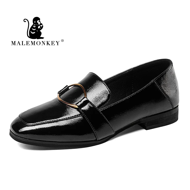 Женские повседневные Лоферы MALEMONKEY удобные лоферы на мягкой плоской подошве