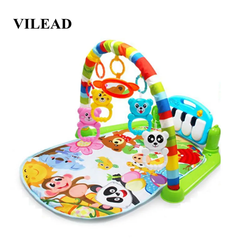 Детский игровой коврик 0 18 месяцев музыкальная стойка для фитнеса новорожденный