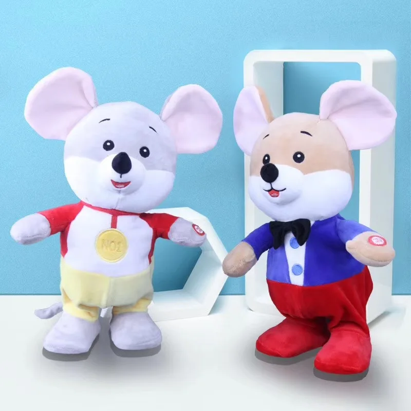 Детские электрические плюшевые детские животные могут петь и танцевать ходить