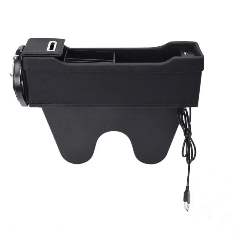 

USB Car Organizer Auto Seat Crevice Storage Bag For Hyundai IX35 IX45 Sonata Verna Solaris Elantra Tucson Mistra IX25 I30